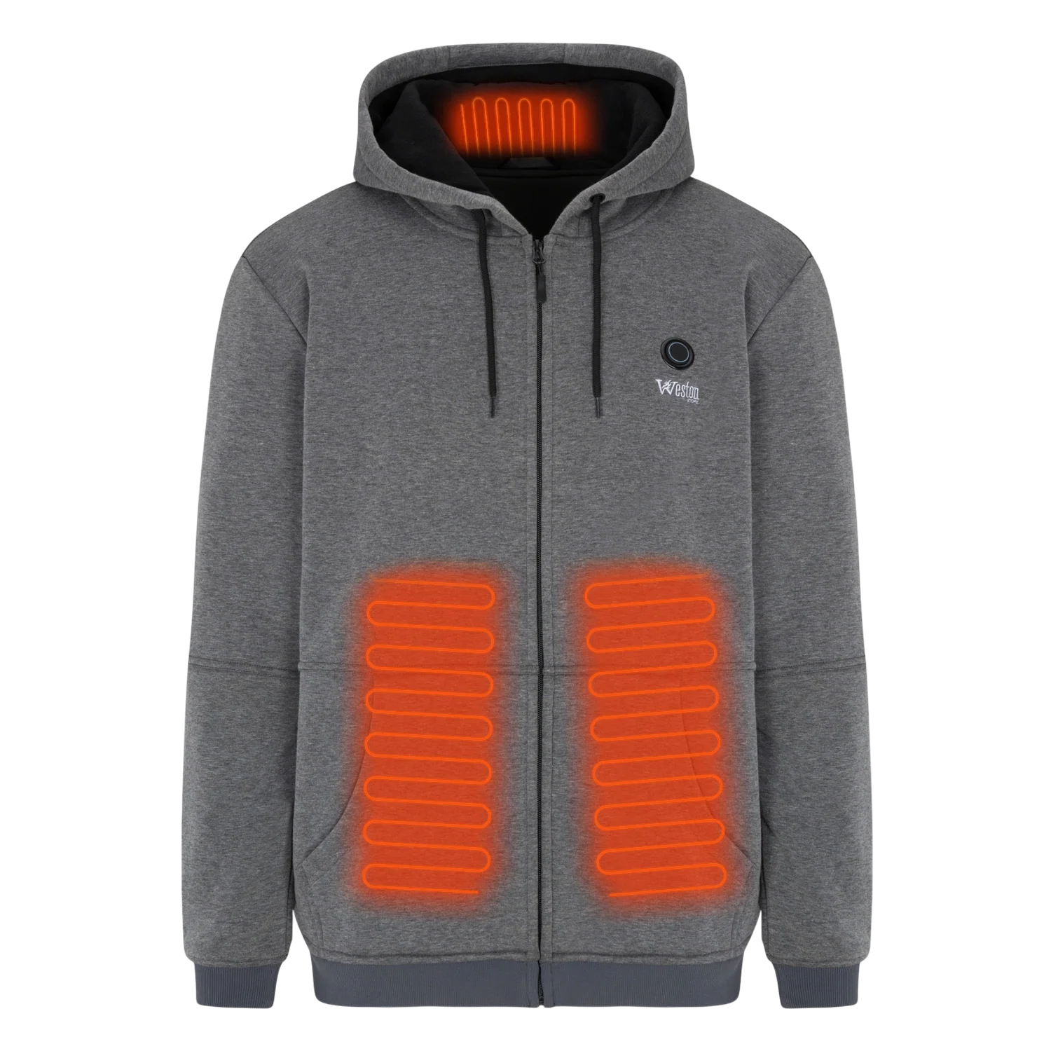 Heated Zip Hoodie for Men and Women - Image 8