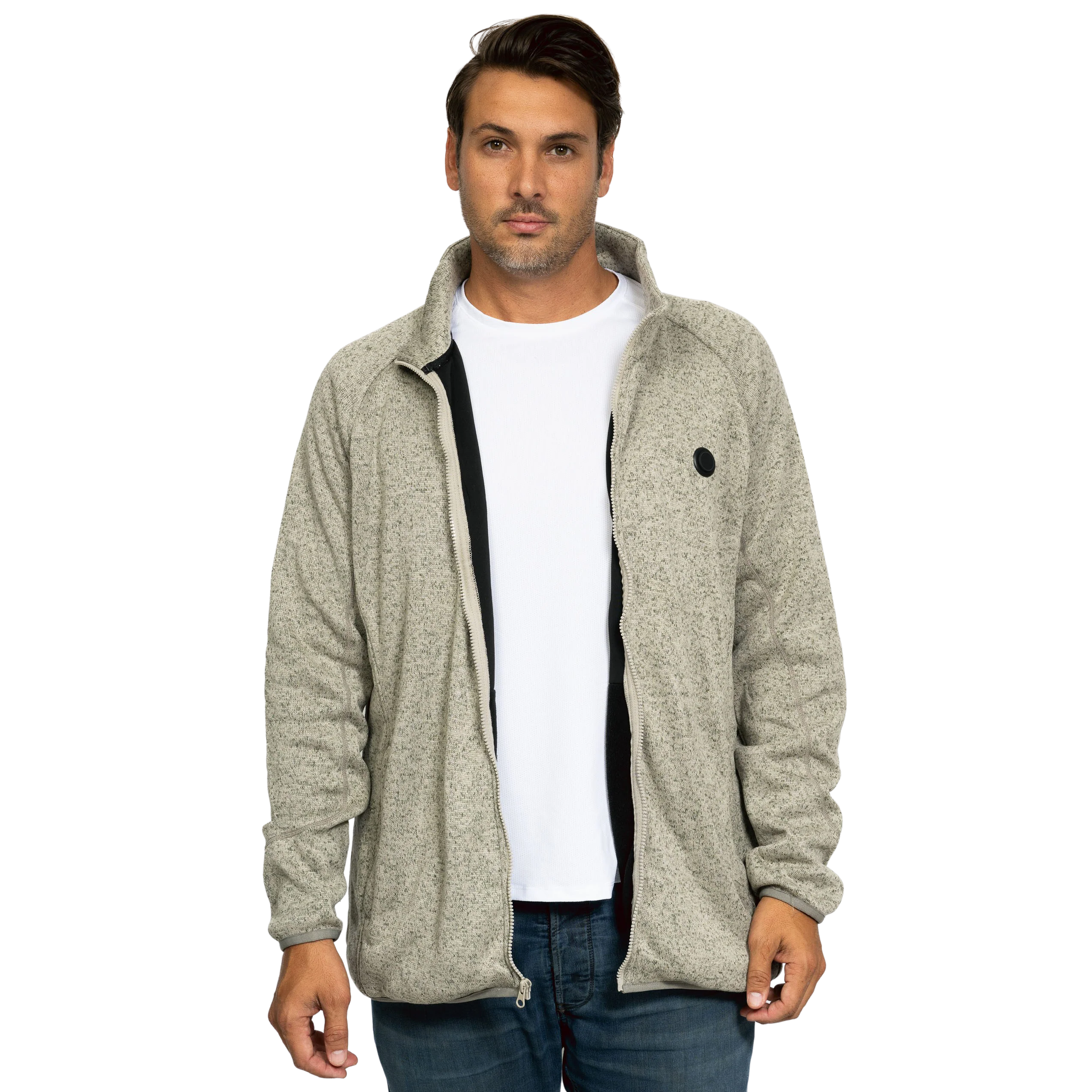Heated Fleece Jacket for Men - Image 4