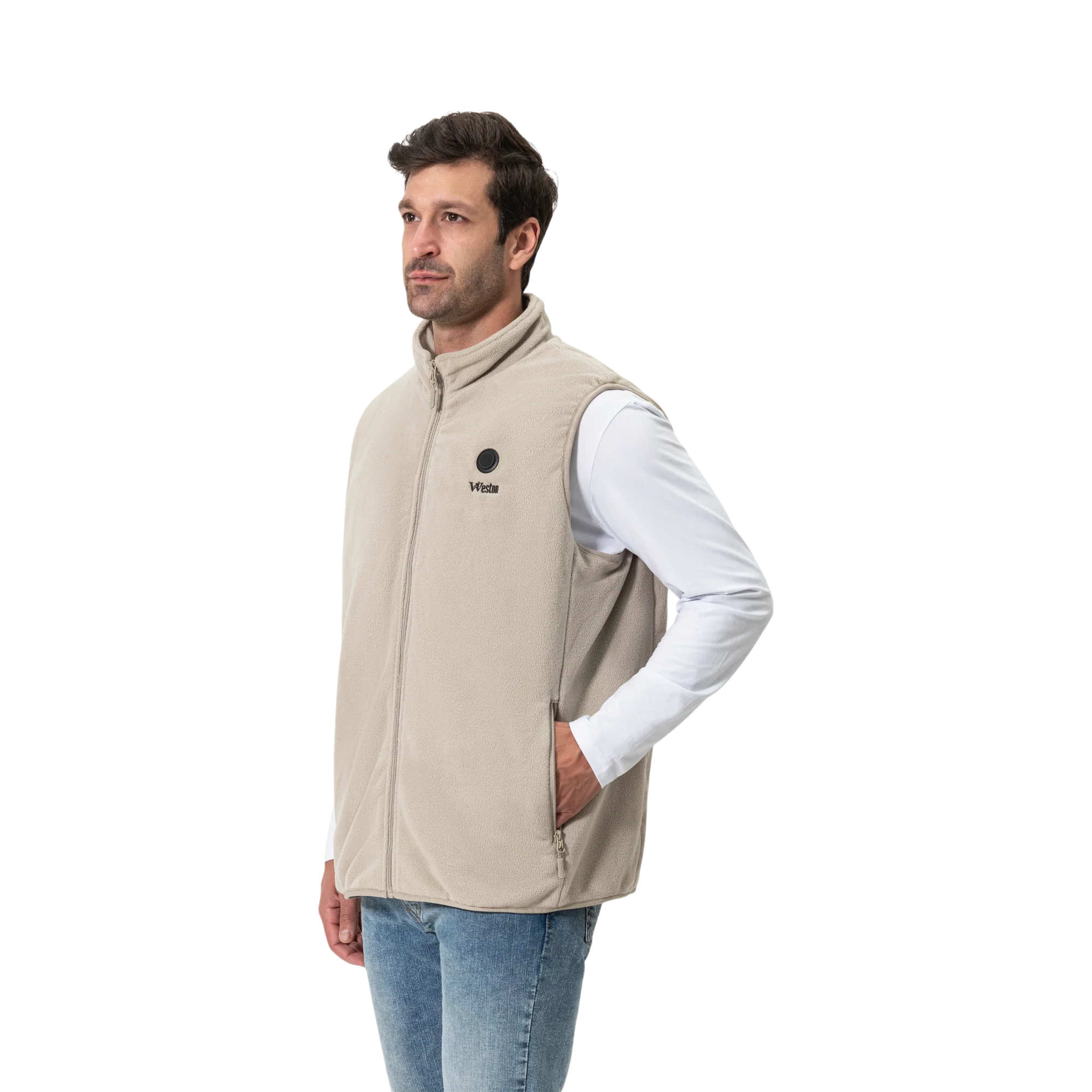 Men's Fleece Heated Vest - Image 10