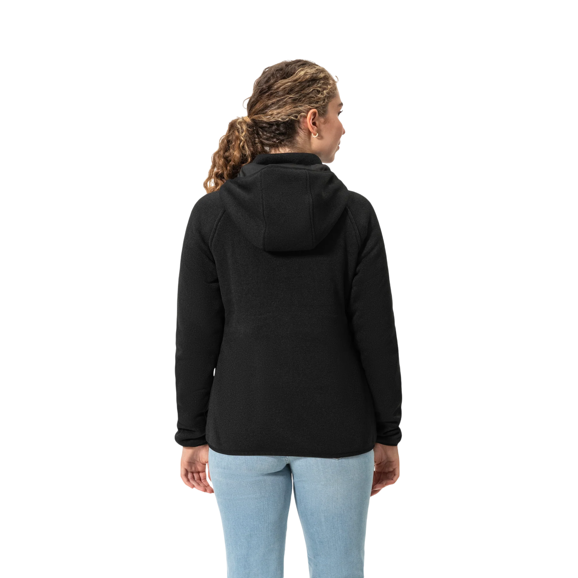 Women's Fleece Heated Jacket with Hood - Image 6
