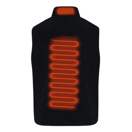 Women's Heated Fleece Vest - Image 3
